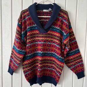 Vintage French Navy sweater - Size S
